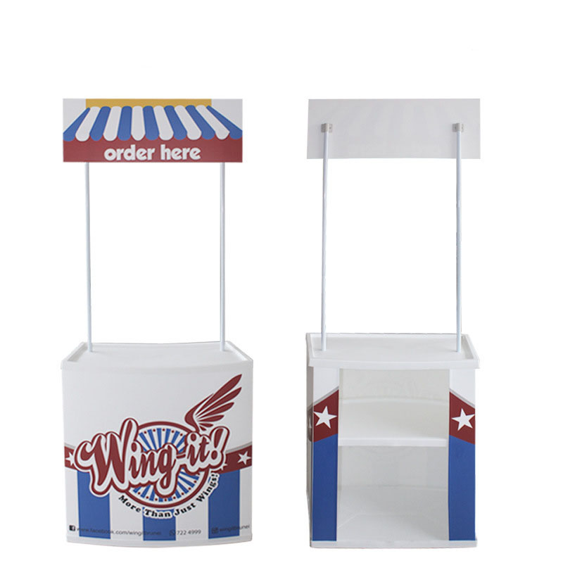 Portable Advertising Promotion Table Counter